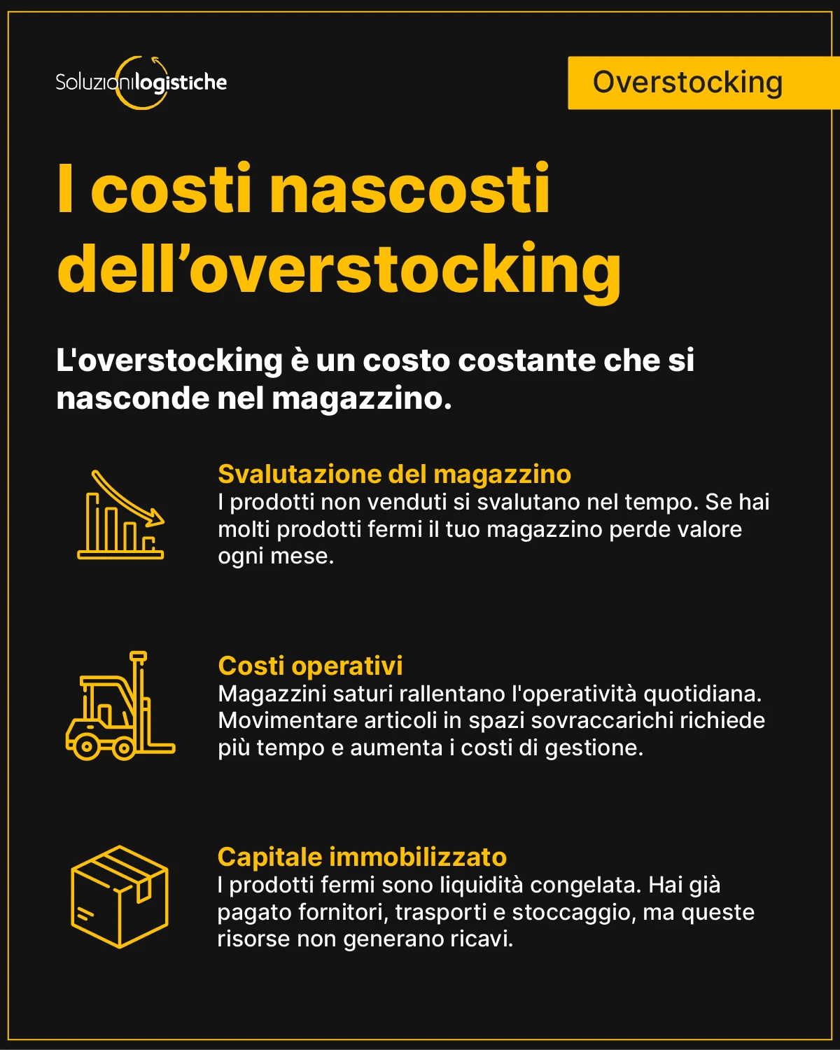 I costi nascosti dell'eccesso di scorte - Overstocking: cos'è, cause e strategie per evitarlo - Soluzioni Logistiche